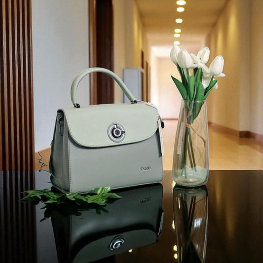 Cyan Luxe Handbag – Where Modern Meets Minimal